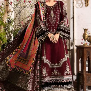 Chiffon 794 Maroon Digital